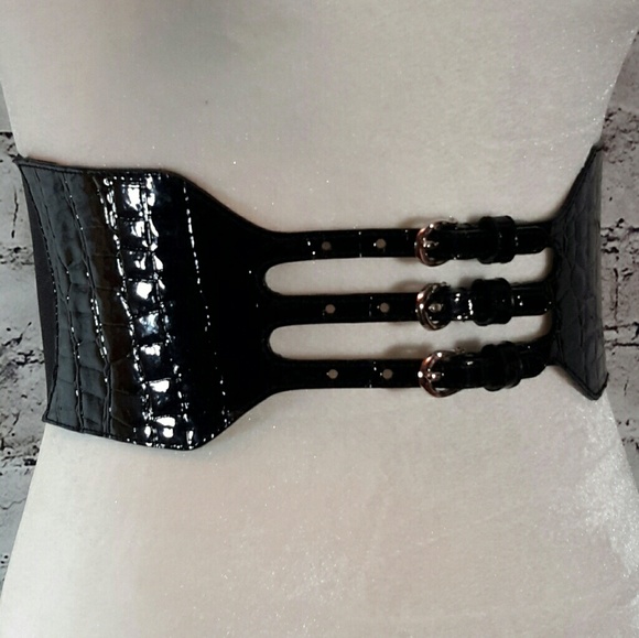 Express Accessories - Express, 3 buckle fashion belt